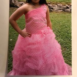 Girls Pageant Dress